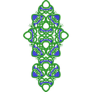 Flower Men Embroidery Design