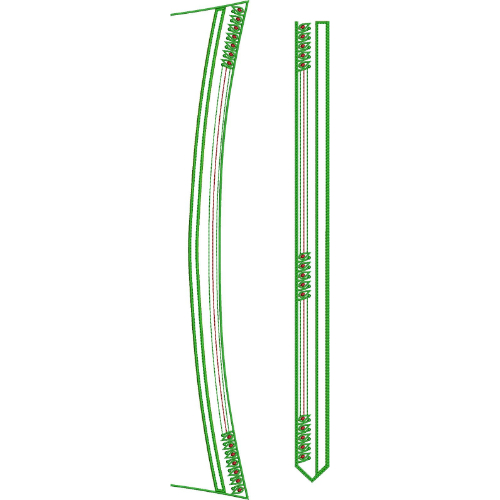 Flower Men Embroidery Design