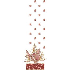 Unique Border Daman Embroidery Design