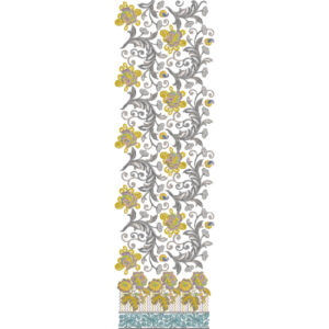 Unique Border Daman Embroidery Design