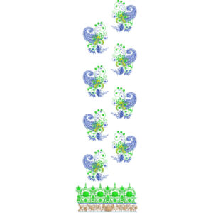 Border Daman Embroidery Design