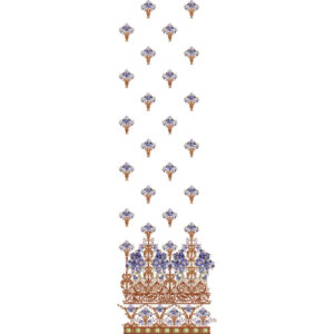 Border Daman Embroidery Design