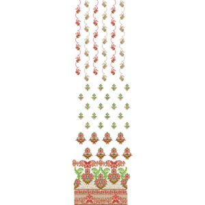 Border Daman Kurta Embroidery Design