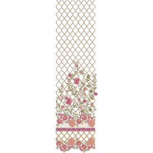 Beautiful Border Daman Embroidery Design