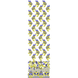 Border Daman Embroidery Design