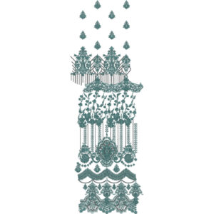 Border Daman Embroidery Design