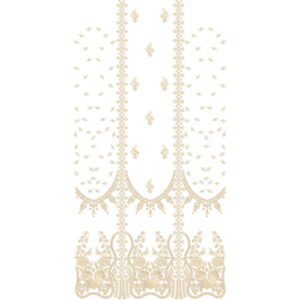 Flower Dress Embroidery Design