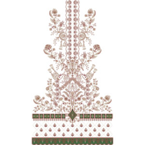 Simple Dress Embroidery Design