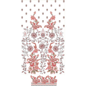 Unique dress Embroidery Design