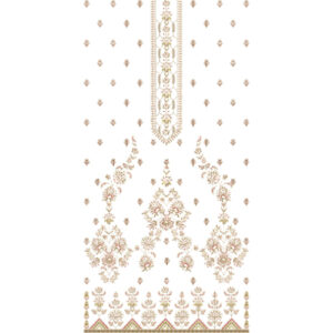 Unique dress Embroidery Design