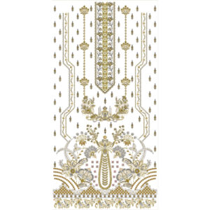 Flower Dress Embroidery Design