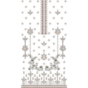 Beautiful Dress Embroidery Design