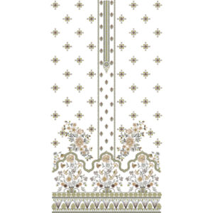 Flower Dress Embroidery Design