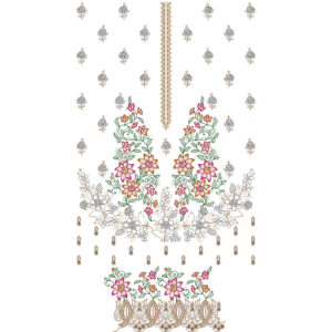 Beautiful Dress Embroidery Design