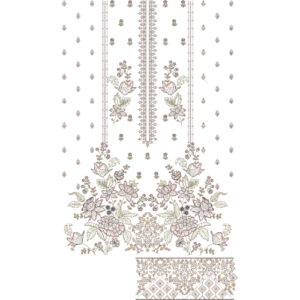 Dress Embroidery Design