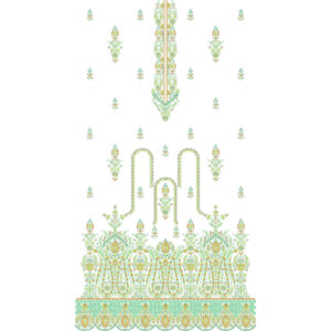 Unique dress Embroidery Design