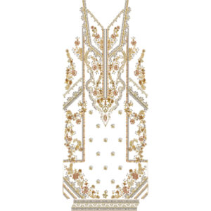 Flower Dress Embroidery Design