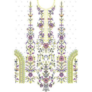 Beautiful Dress Embroidery Design