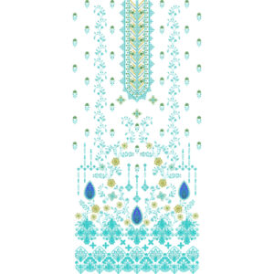 Beautiful Dress Embroidery Design