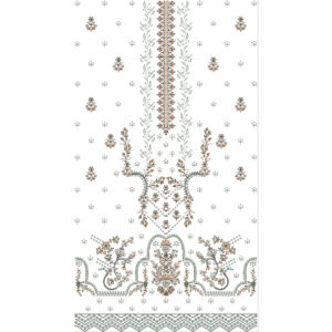 Simple Dress Embroidery Design