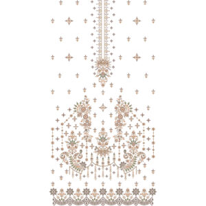 Unique dress Embroidery Design