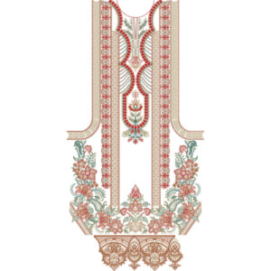 Simple Dress Embroidery Design
