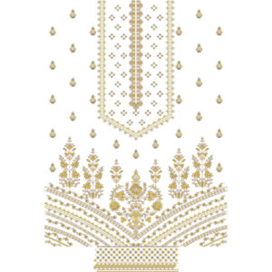 Unique dress Embroidery Design