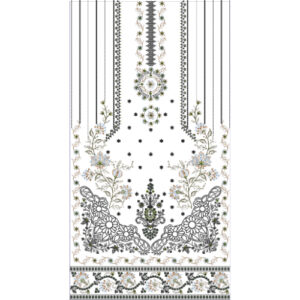 Simple Dress Embroidery Design