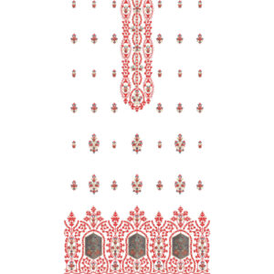 Unique dress Embroidery Design