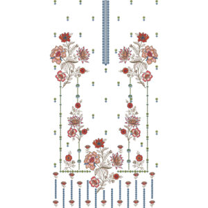 Simple Dress Embroidery Design