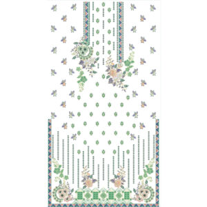 Flower Dress Embroidery Design