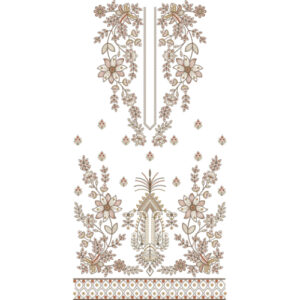 Beautiful Dress Embroidery Design