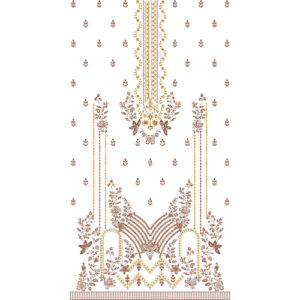 Simple Dress Embroidery Design