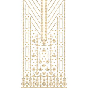 Unique dress Embroidery Design