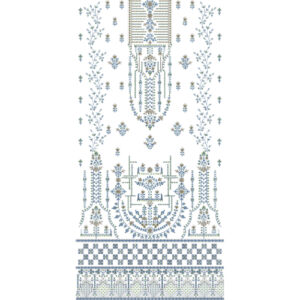 Flower Dress Embroidery Design