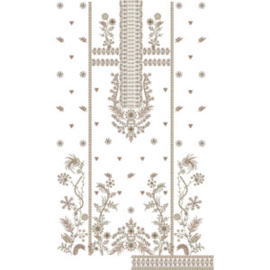 Beautiful Dress Embroidery Design