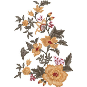 Flower Kurta Embroidery Design