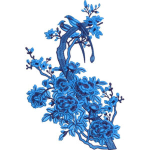 Delicate Flower Embroidery Design