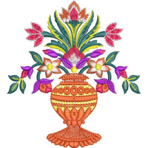 Delicate Flower Embroidery Design