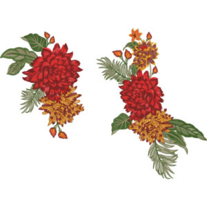 Beautiful Flower Embroidery Design