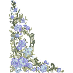 Simple Flower Embroidery Design