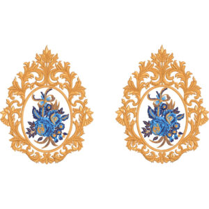 Flower Kurta Embroidery Design