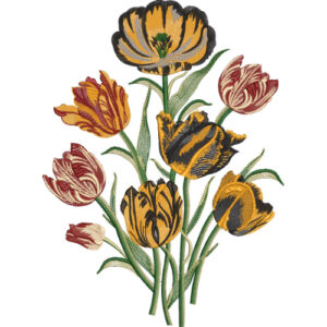 Delicate Flower Embroidery Design