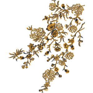 Simple Flower Embroidery Design