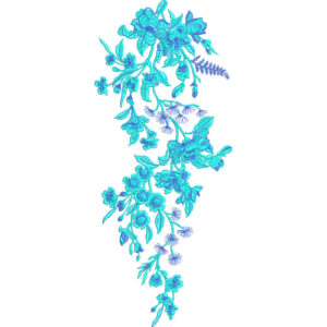 Flower Kurta Embroidery Design