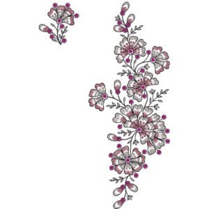 Beautiful Flower Embroidery Design