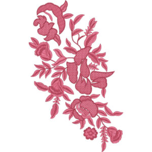 Unique Flower Embroidery Design