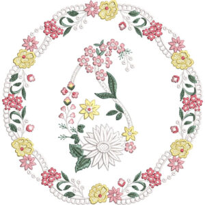 Beautiful Flower Embroidery Design