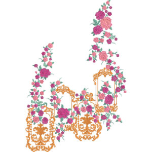 Beautiful Flower Embroidery Design
