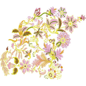 Flower Embroidery Design